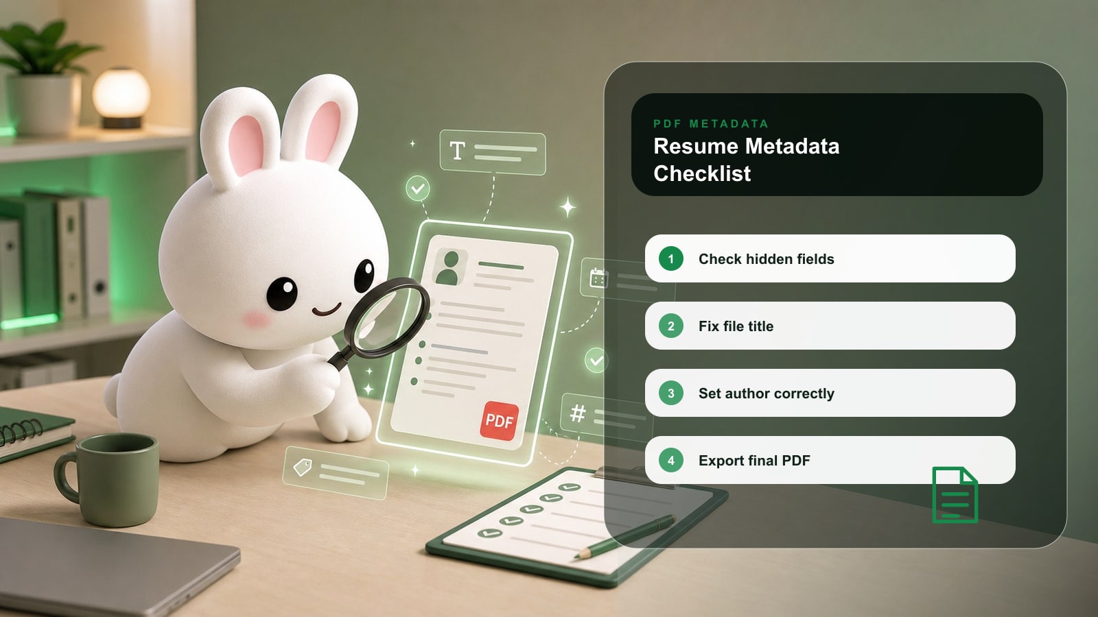 Resume Metadata Checklist Before You Apply illustration 1